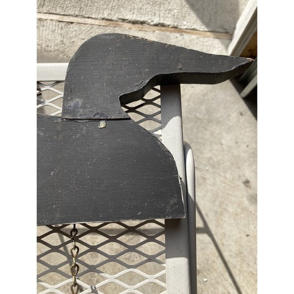 Loon - WELCOME Sign - Handmade Hand Painted Black and White Plaque - Picture 7 of 7